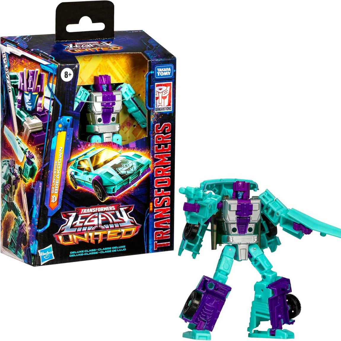 Transformers: Legacy United Deluxe Class G2 Universe Breakdown Action Figure - Takara Tomy, Hasbro