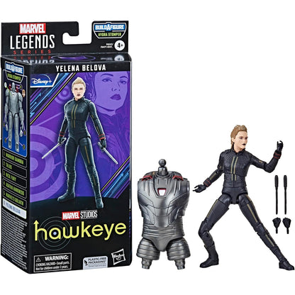 Hawkeye Yelena Belova Action Figure Hydra Stomper BAF - Hasbro - Marvel Legends