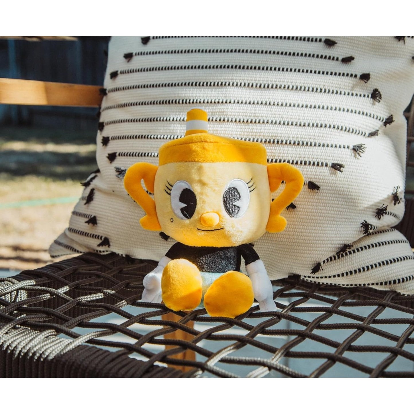 Cuphead Ms. Chalice 8" Collector Plush Toy - Toynk