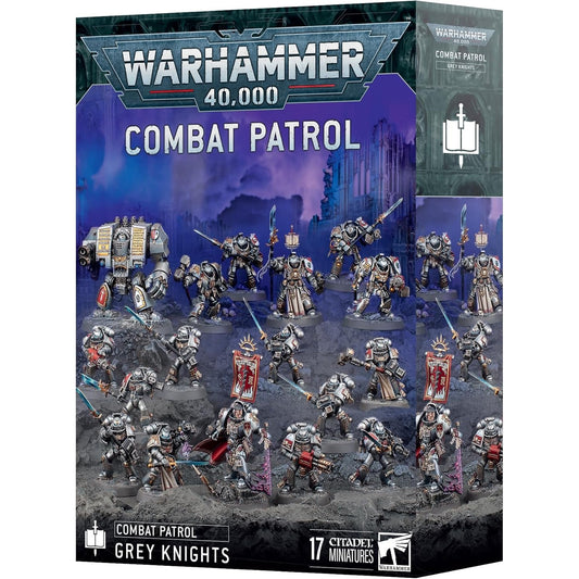 Warhammer 40,000 Grey Knights Combat Patrol - 17 Citadel Miniatures - Games Workshop
