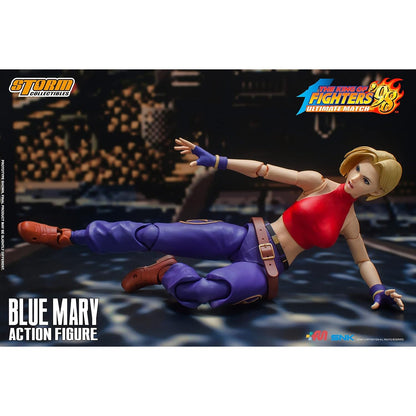 The King of Fighters '98 Blue Mary 1/12 Scale Action Figure - Storm Collectibles
