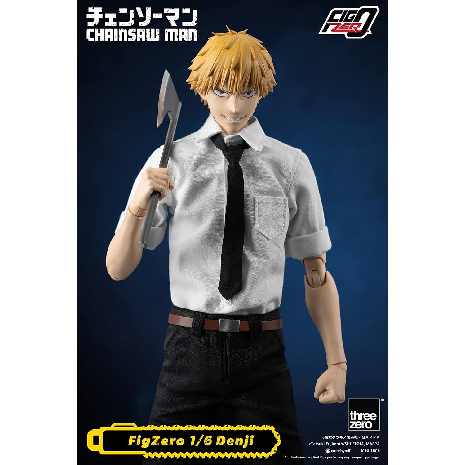 Chainsaw Man Denji 1/6 Scale Anime Figure - Threezero FigZero