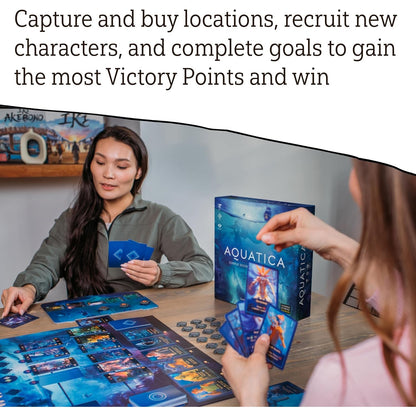 Aquatica Diving Strategy Board Game - Arcane Wonders