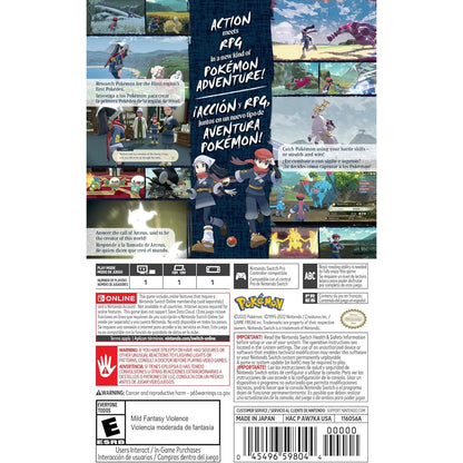 Pokémon Legends: Arceus - Nintendo Switch - Nintendo