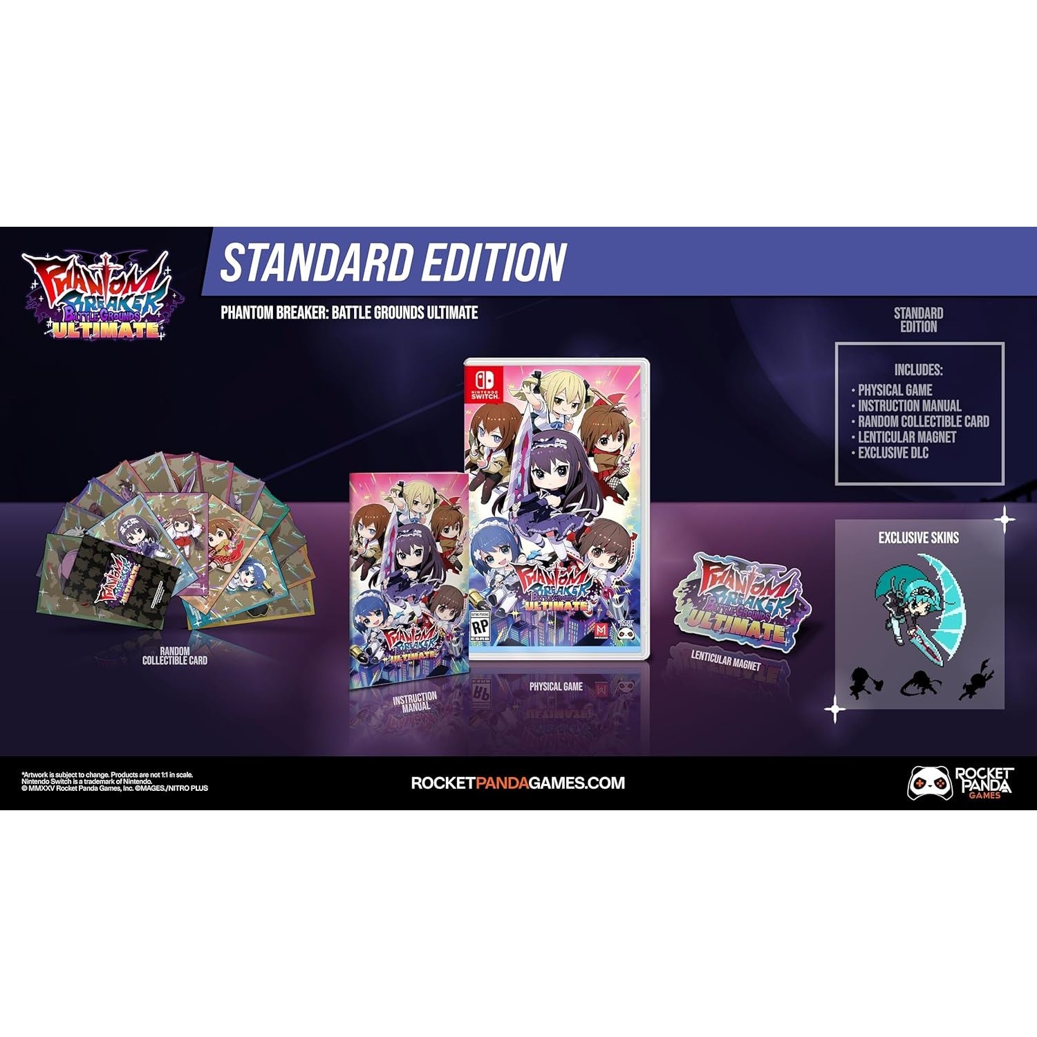 Phantom Breaker: Battle Grounds Ultimate Standard Edition - Nintendo Switch - PM Studios
