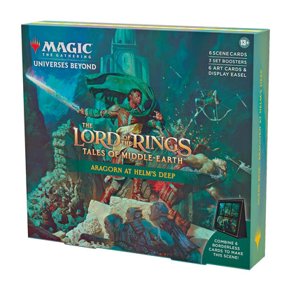 Magic: The Gathering The Lord of the Rings: Tales of Middle Earth - Aragorn at Helm's Deep Scene Box - Wizards of the Coast