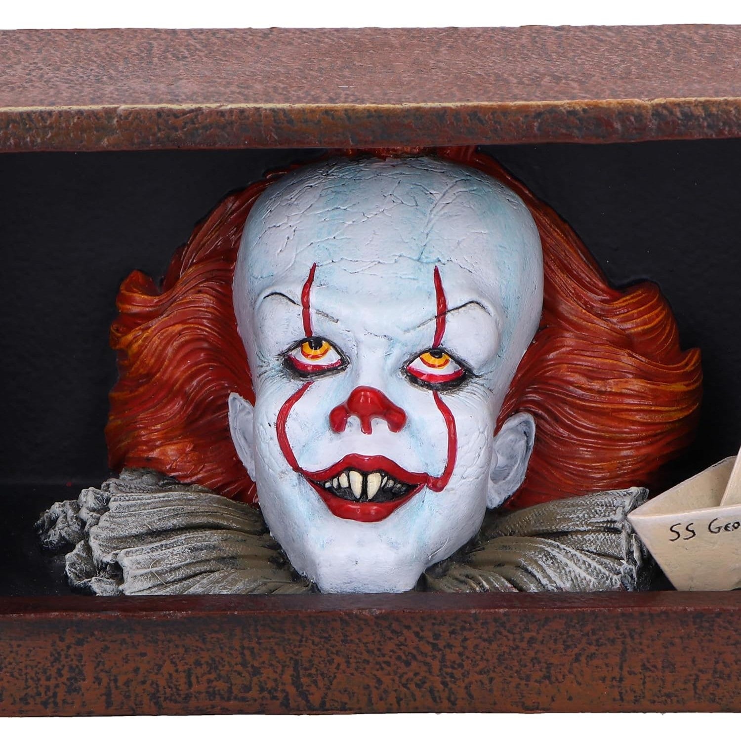 Stephen King's IT Pennywise Drain Resin Clown Sculpture - Nemesis Now