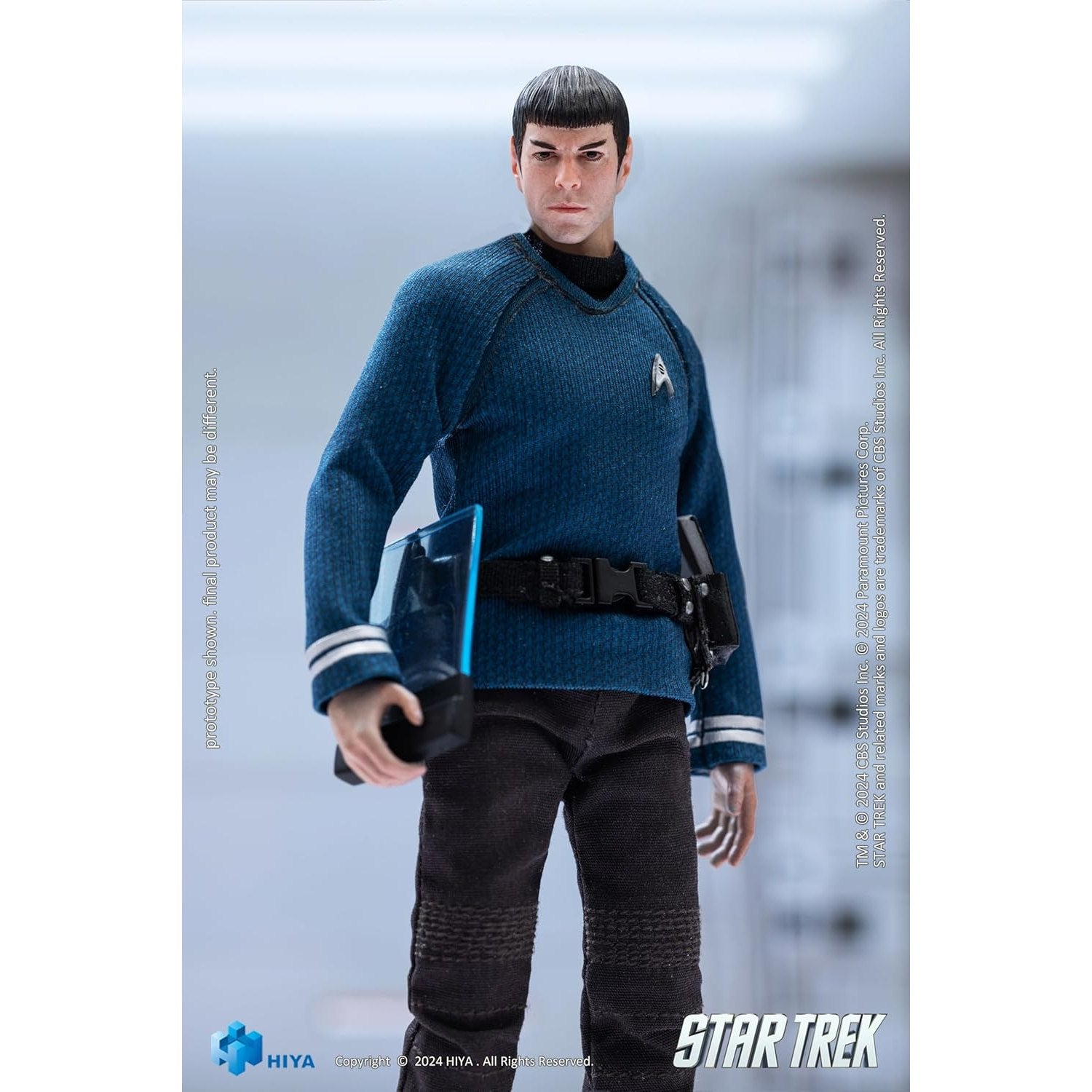 Star Trek 2009 Film Spock 1:12 Scale Action Figure - Hiya Toys Exquisite Super Series - PX Previews Exclusive!