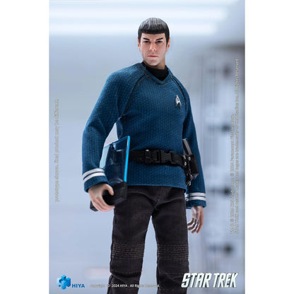 Star Trek 2009 Film Spock 1:12 Scale Action Figure - Hiya Toys Exquisite Super Series - PX Previews Exclusive!