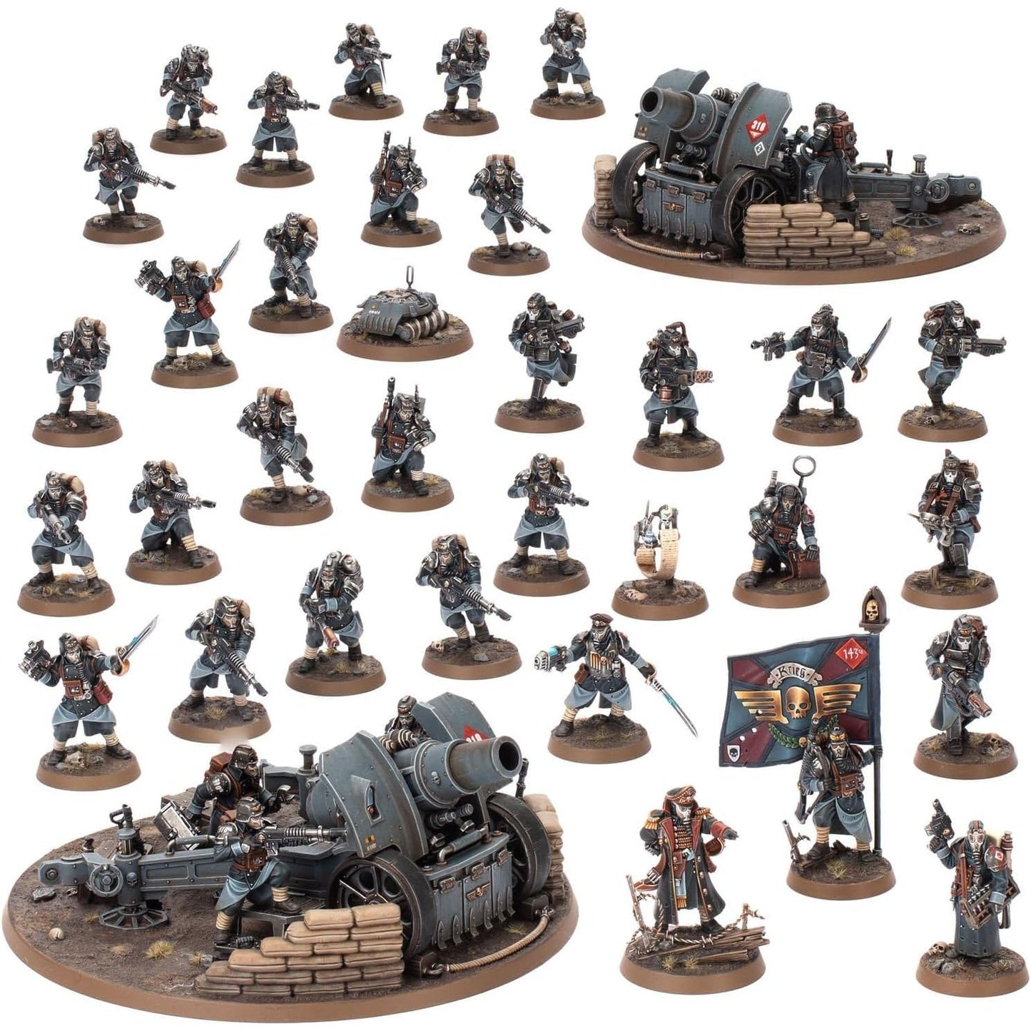 Warhammer 40,000 Astra Militarium Battleforce Krieg Siege Platoon - Games Workshop