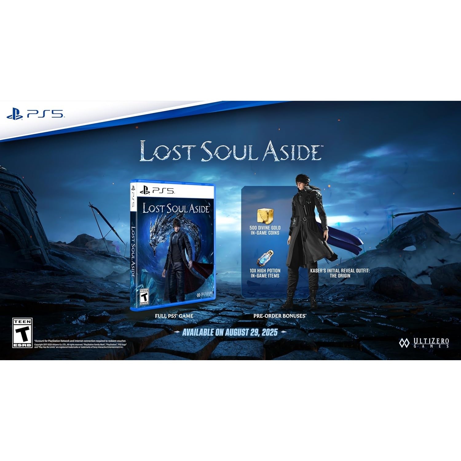 Lost Soul Aside - PlayStation 5 - UltiZero Games
