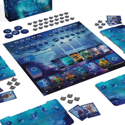 Aquatica Diving Strategy Board Game - Arcane Wonders