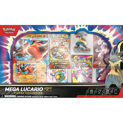 Pokemon TCG: Mega Lucario EX Figure Collection