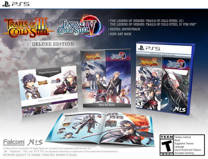 The Legend of Heroes: Trails of Cold Steel III & IV Deluxe Edition - PlayStation 5 - NIS America