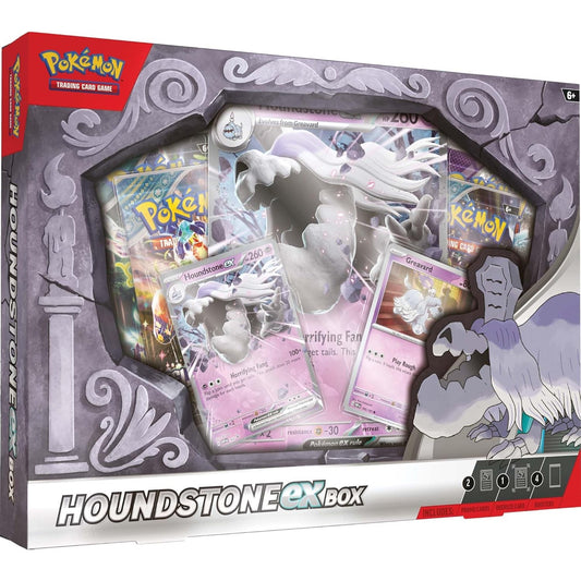Pokemon TCG: Houndstone ex Box 4 Booster Packs, Foil Promo & More!