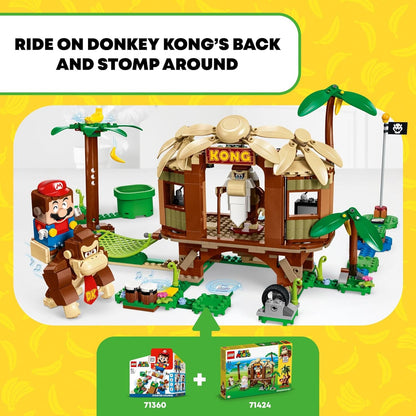 LEGO Super Mario Donkey Kong’s Tree House Expansion Set Buildable Game - LEGO #71424