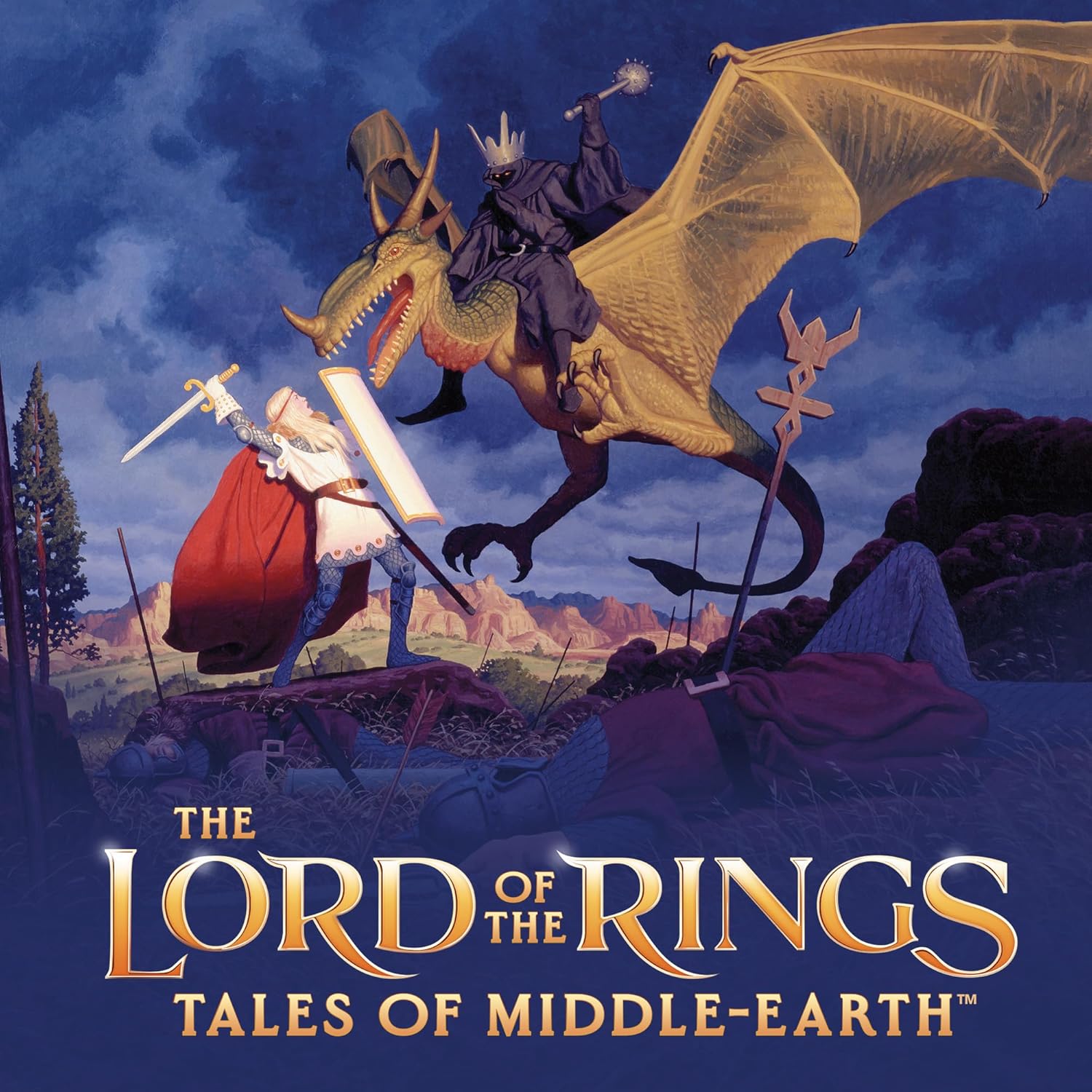 Magic: The Gathering The Lord of the Rings: Tales of Middle Earth - Gandalf in Pelennor Fields Scene Box - Wizards of the Coast