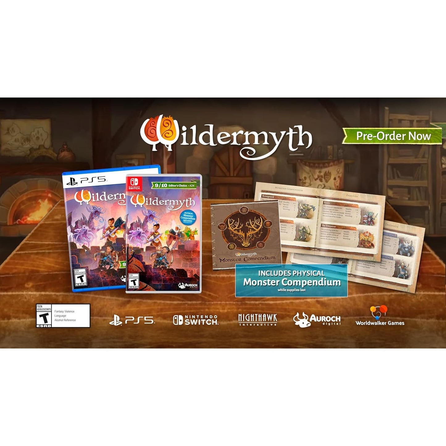 Wildermyth - Nintendo Switch - Nighthawk Interactive