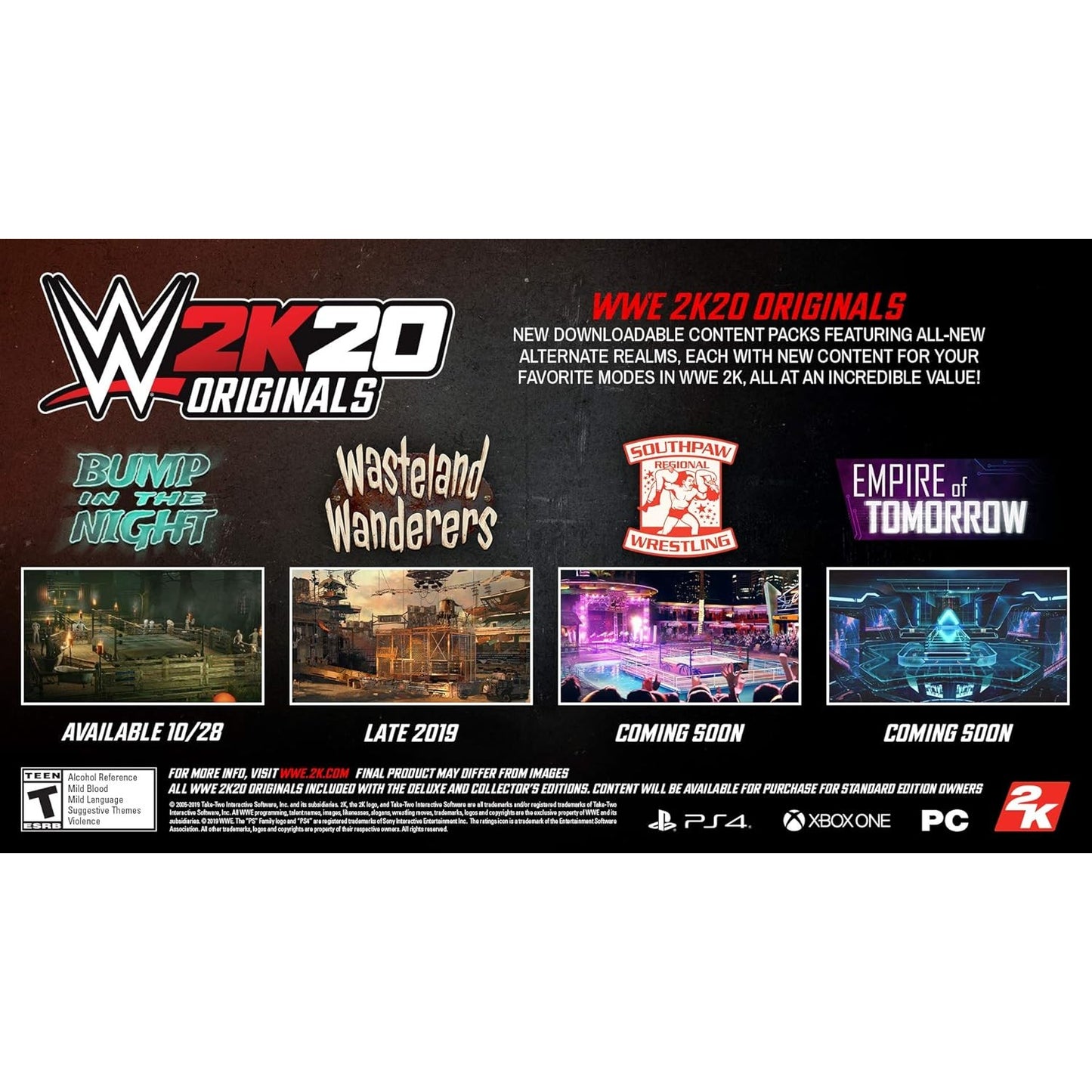 WWE 2K20 - PlayStation 4 - 2K