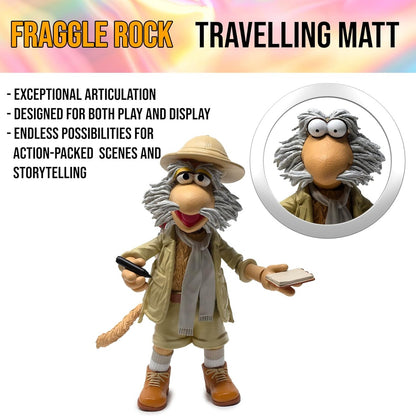 Jim Henson's Fraggle Rock: Back to the Rock Uncle Traveling Matt 1/12 Action Figure - Boss Fight Studio