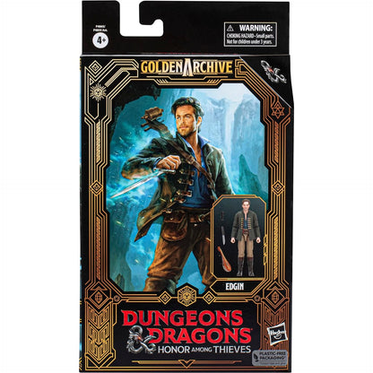 Dungeons & Dragons: Honor Among Thieves Golden Archive Edgin Action Figure - Hasbro