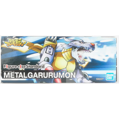 Digimon Adventure Amplified Metal Garurumon Model Kit - Bandia Spirits - Figure-rise Standard