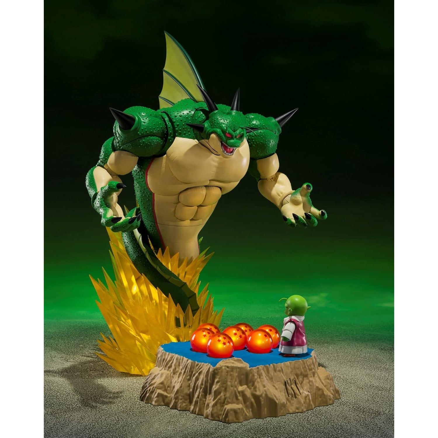 Dragon Ball Z Porunga & Dende Luminous Dragon Ball Action Figure Set - Bandai Spirits - S.H.Figuarts