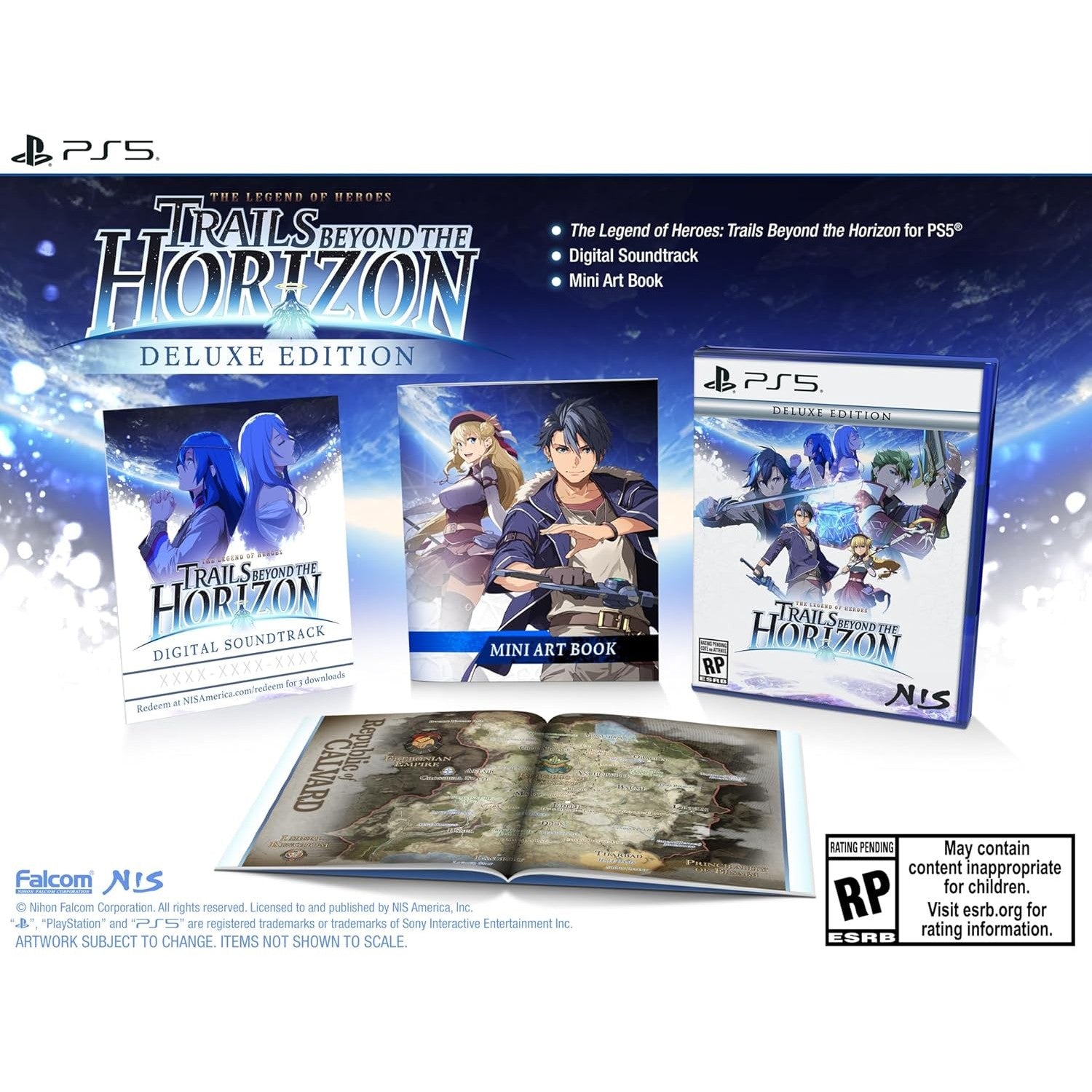 The Legend of Heroes: Trails Beyond the Horizon Deluxe Edition - PlayStation 5 - Nihon Falcom