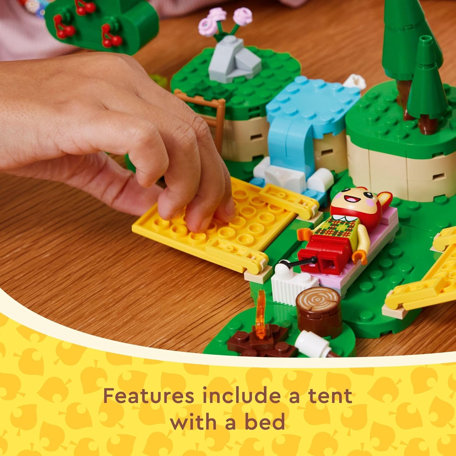 Animal Crossing Bunnie's Outdoor Activities Building Toy - 164 Pieces, Minifigure, Ages 6+ - LEGO #77047