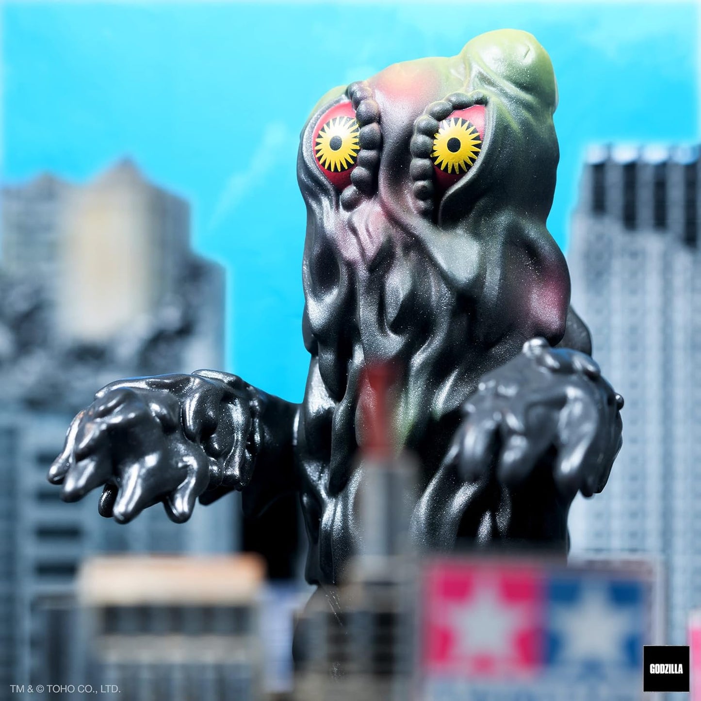 Godzilla Hedorah Action Figure - Toho, Super7 - ReAction Wave 2