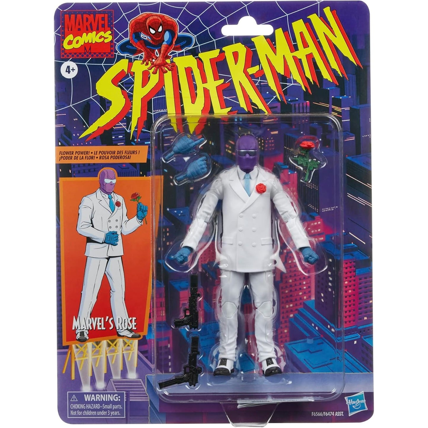 The Amazing Spider-Man Rose Action Figure - Hasbro - Marvel Legends: Retro Collection