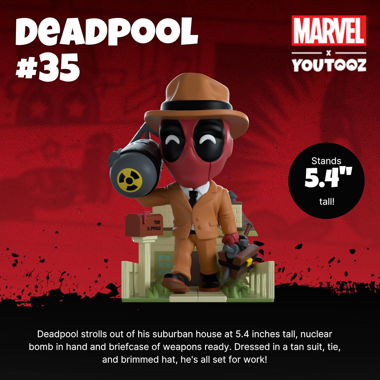 Marvel Deadpool #35 Vinyl Figure - Youtooz