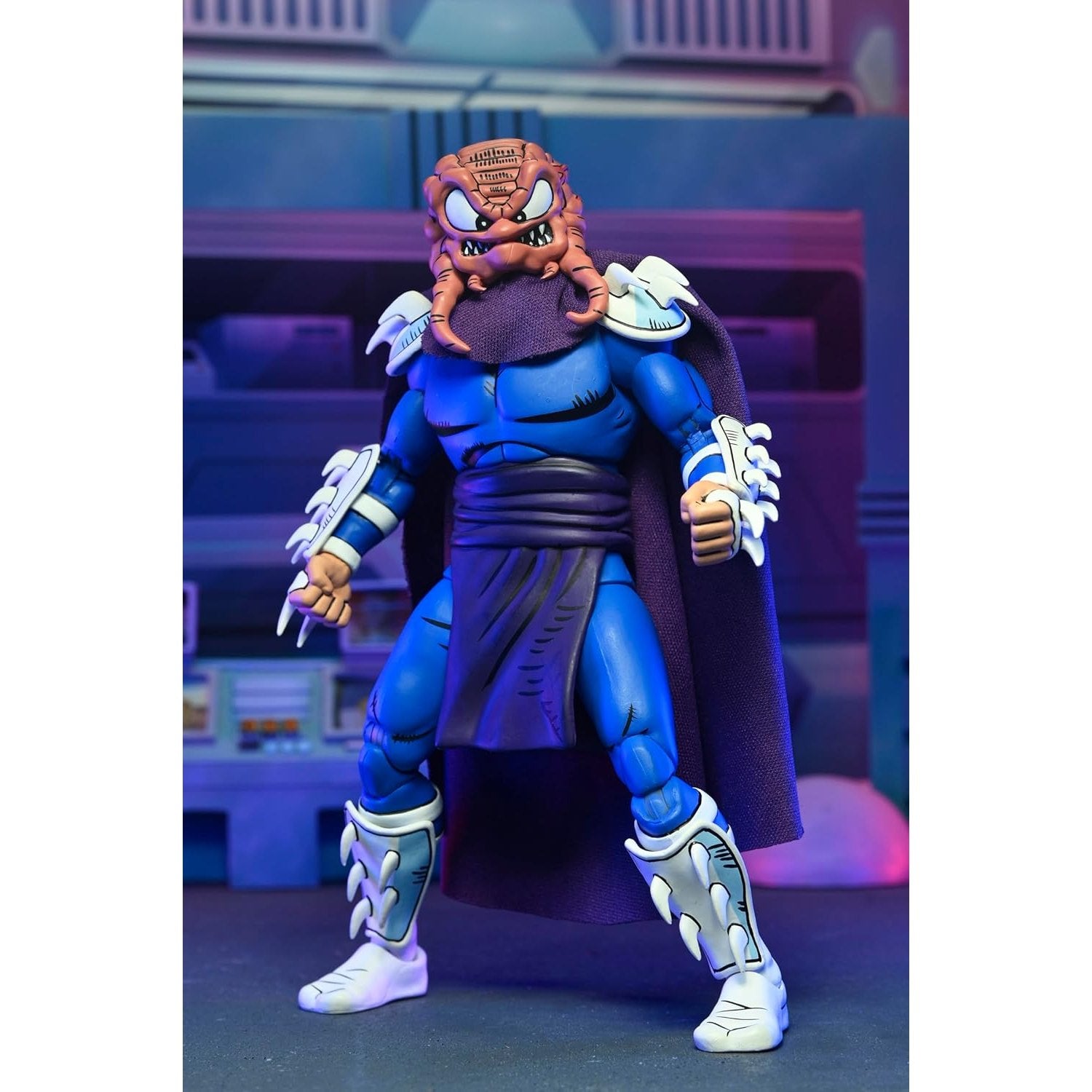 Teenage Mutant Ninja Turtles Adventures Krang/Shredder 7” Scale Action Figure - NECA - Archie Comics