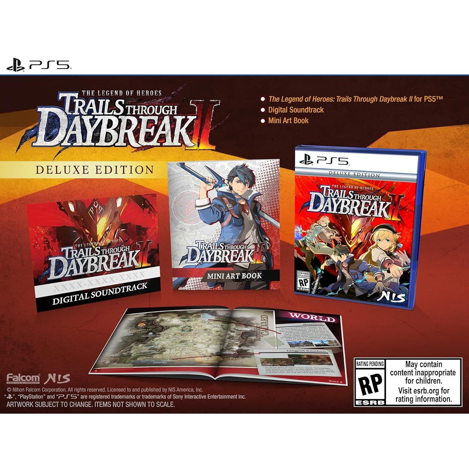 The Legend of Heroes: Trails through Daybreak II Deluxe Edition - PlayStation 5