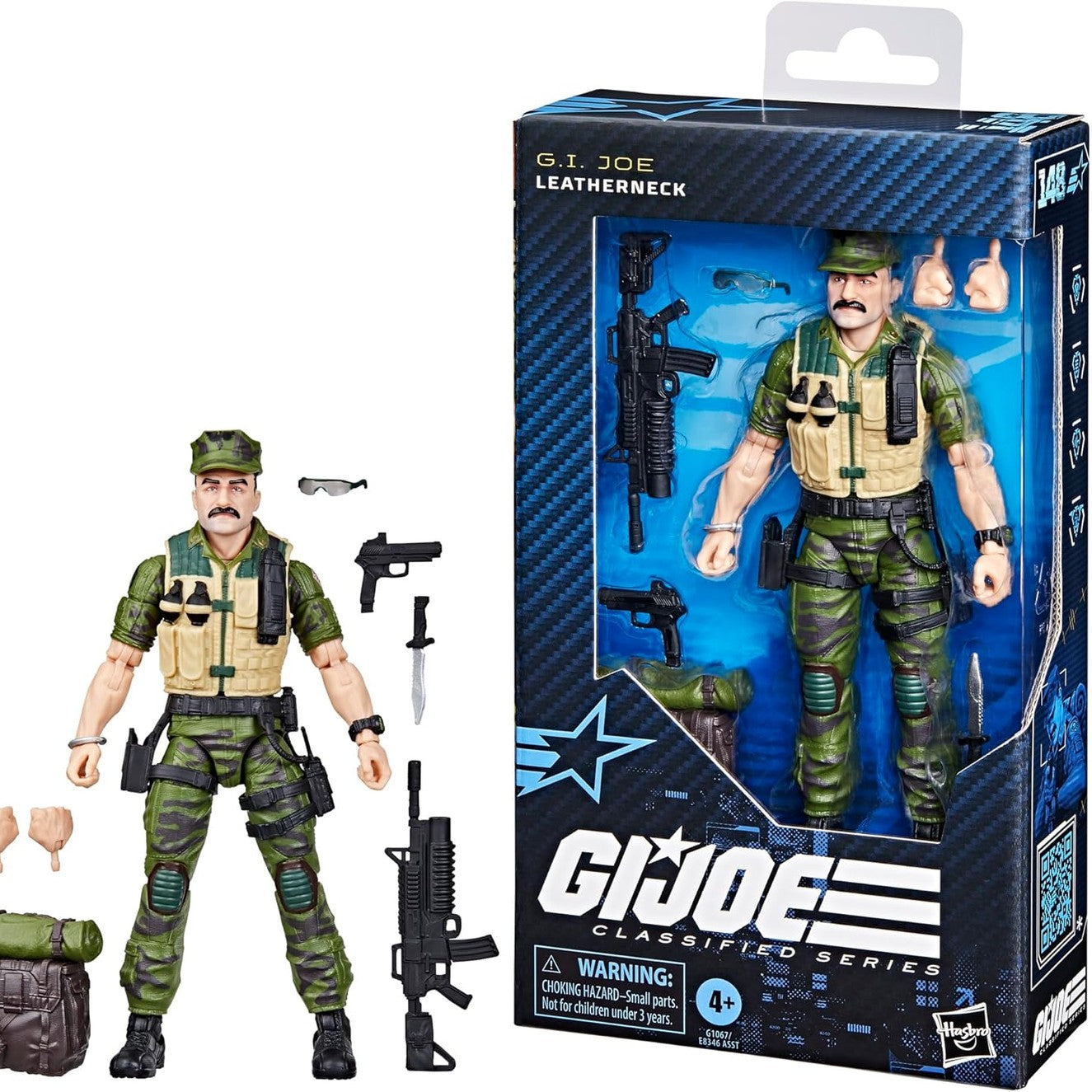 G.I. Joe Leatherneck Action Figure - Hasbro - G.I. Joe Classified Series