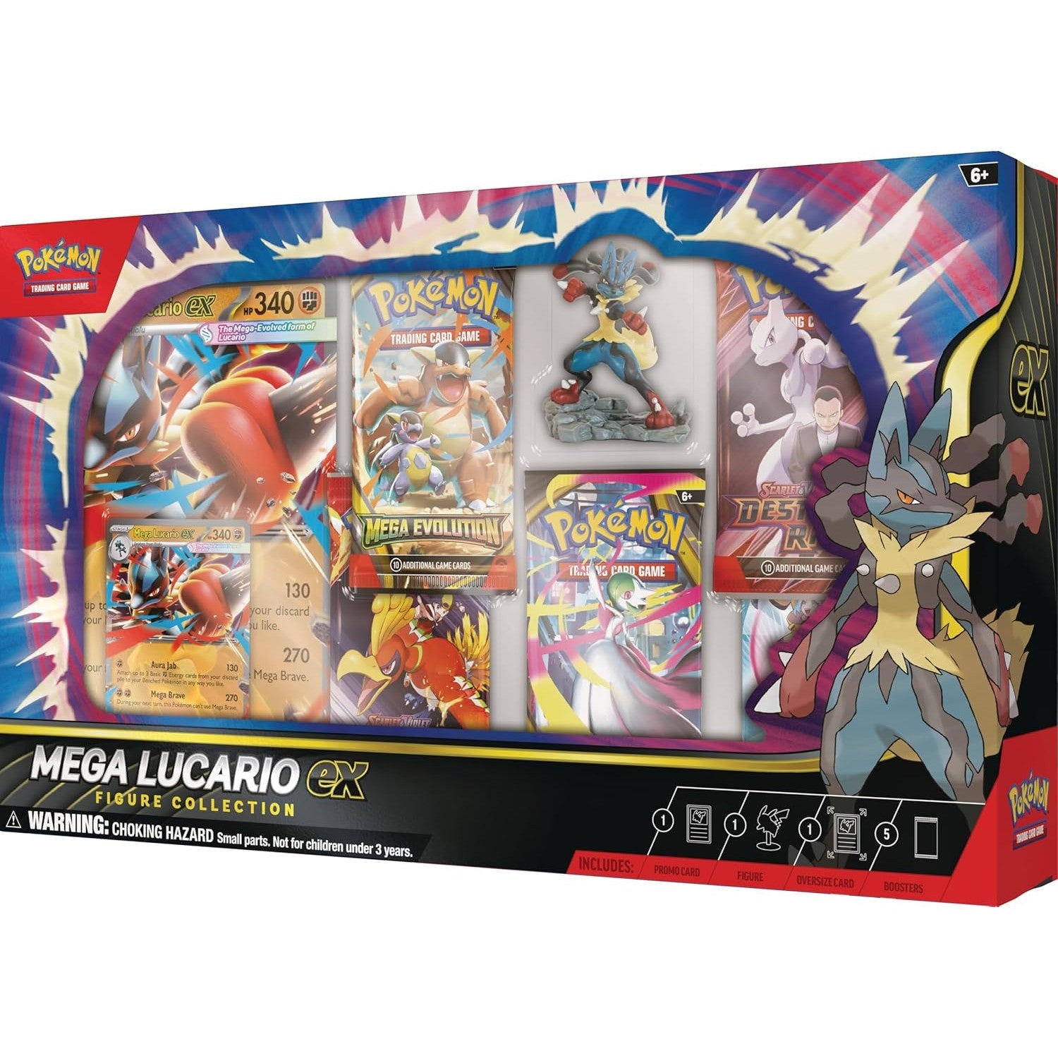 Pokemon TCG: Mega Lucario EX Figure Collection – JustPressPlayOnline