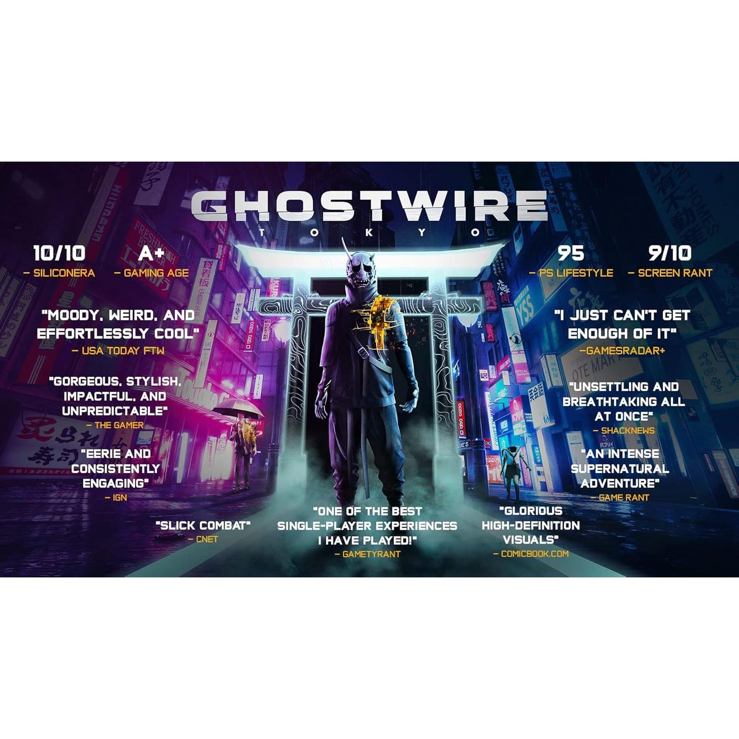 Ghostwire: Tokyo Deluxe Edition - PlayStation 5 - Tango Gameworks / Bethesda