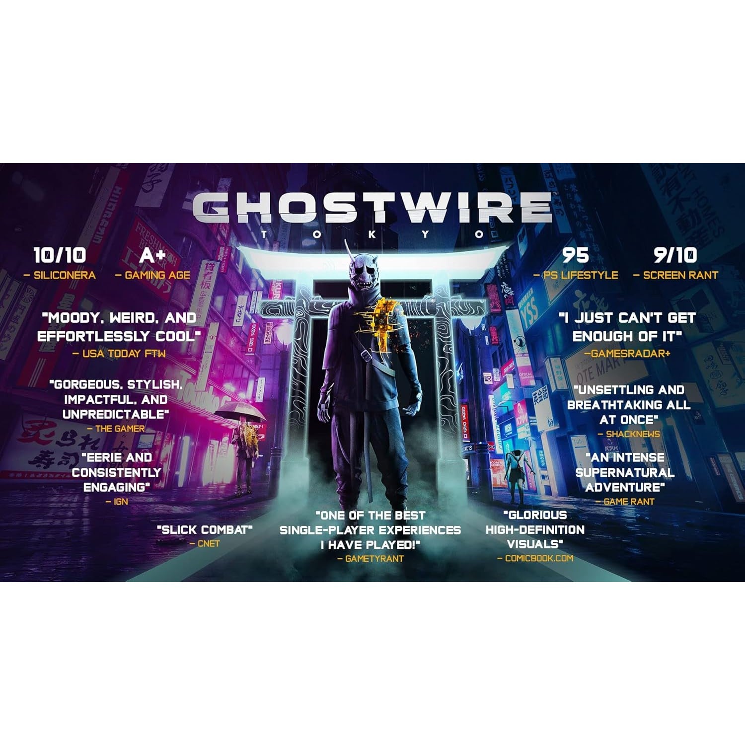 Ghostwire: Tokyo Deluxe Edition - PlayStation 5 - Tango Gameworks / Bethesda