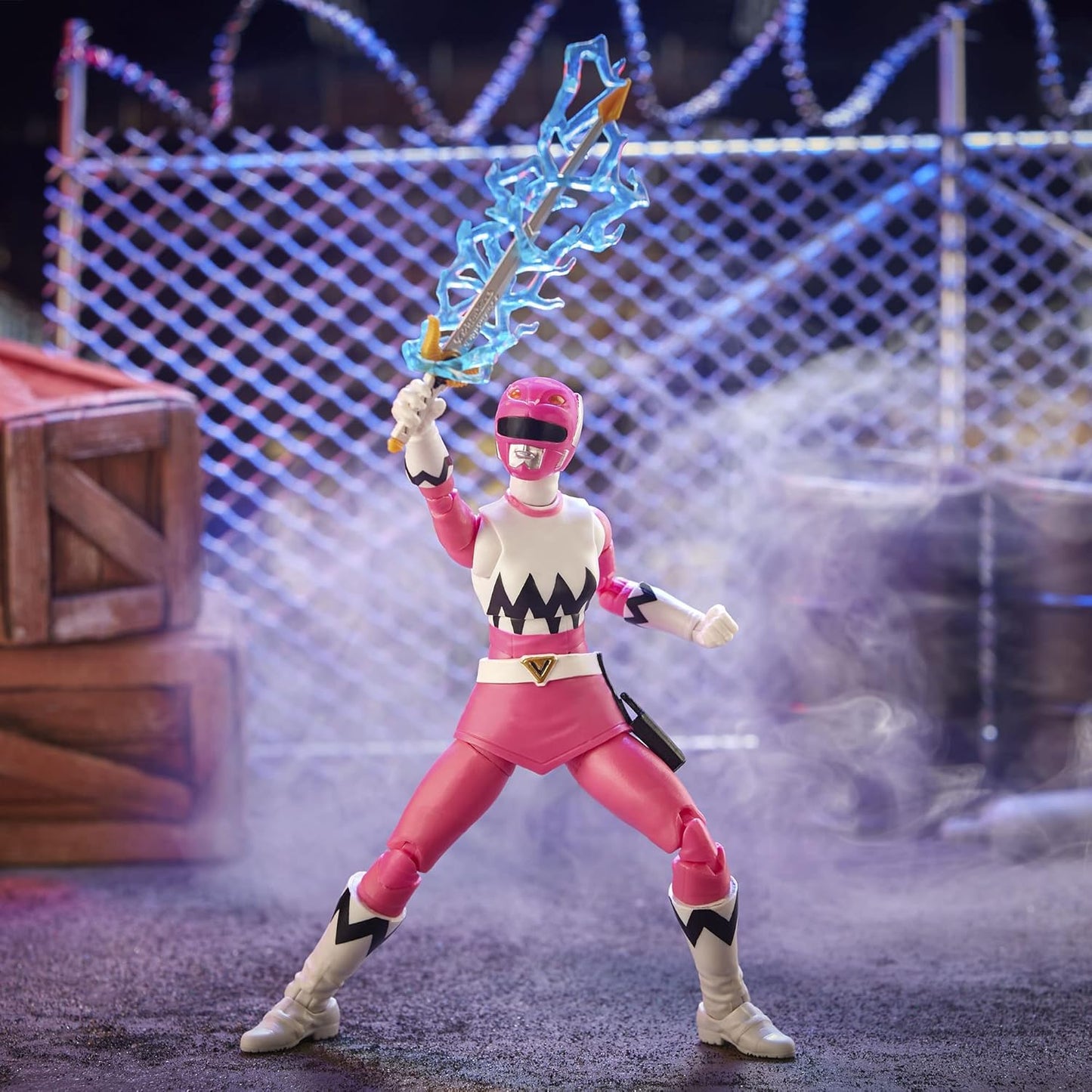 Power Rangers Lost Galaxy Pink Ranger Action Figure - Hasbro - Lightning Collection
