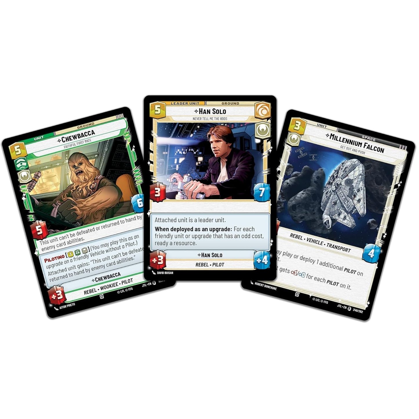 Star Wars: Unlimited TCG Jump to Lightspeed Han Solo Spotlight Deck - 50 Cards - Fantasy Flight Games