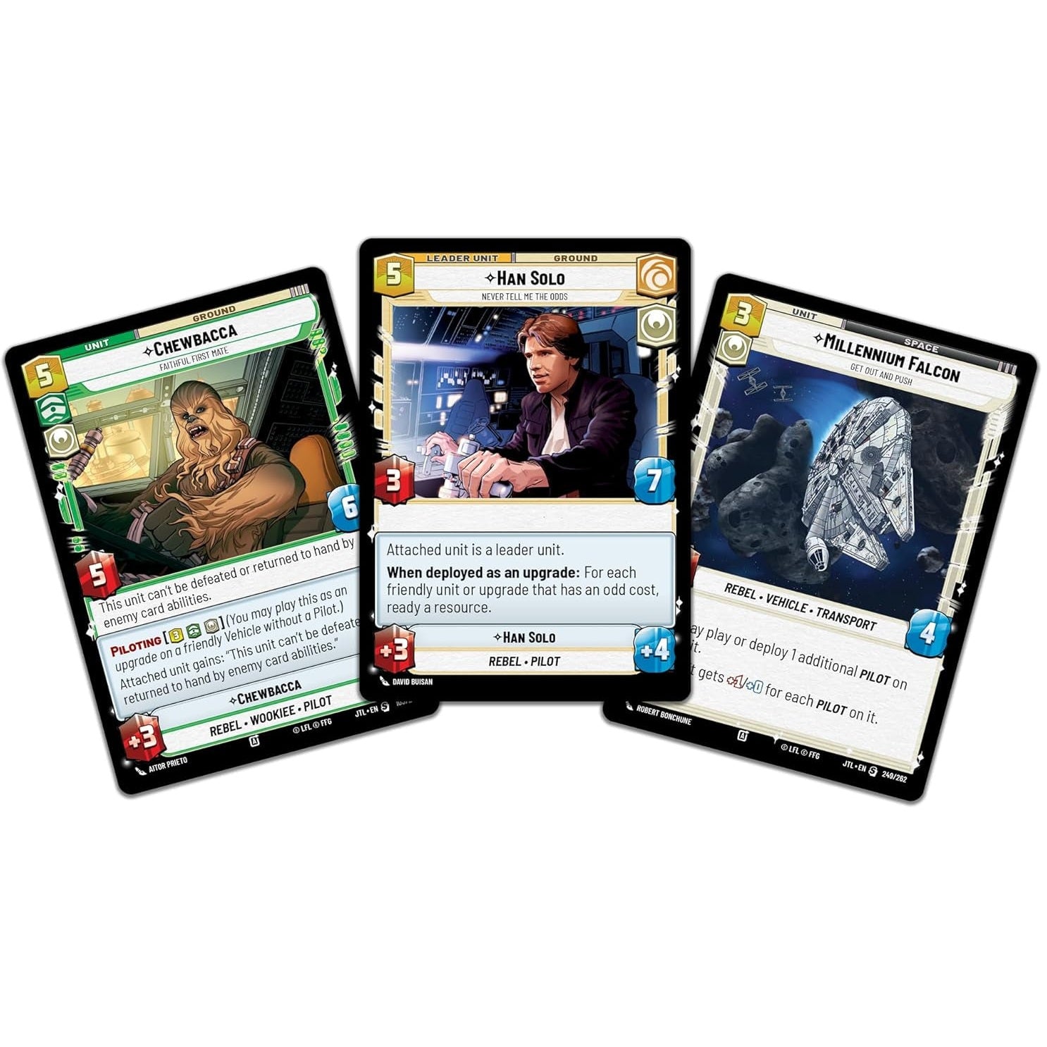 Star Wars: Unlimited TCG Jump to Lightspeed Han Solo Spotlight Deck - 50 Cards - Fantasy Flight Games
