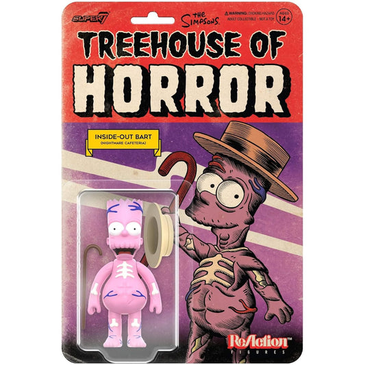 The Simpsons: Treehouse of Horror Inside Out Bart Figure - Super7 - ReAction Wave 4