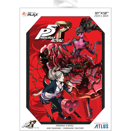 Persona 5 Royal Ann Takamaki Codename: Panther Framed Lenticular Poster - Level Up Labs - Pixel Frames PLAX