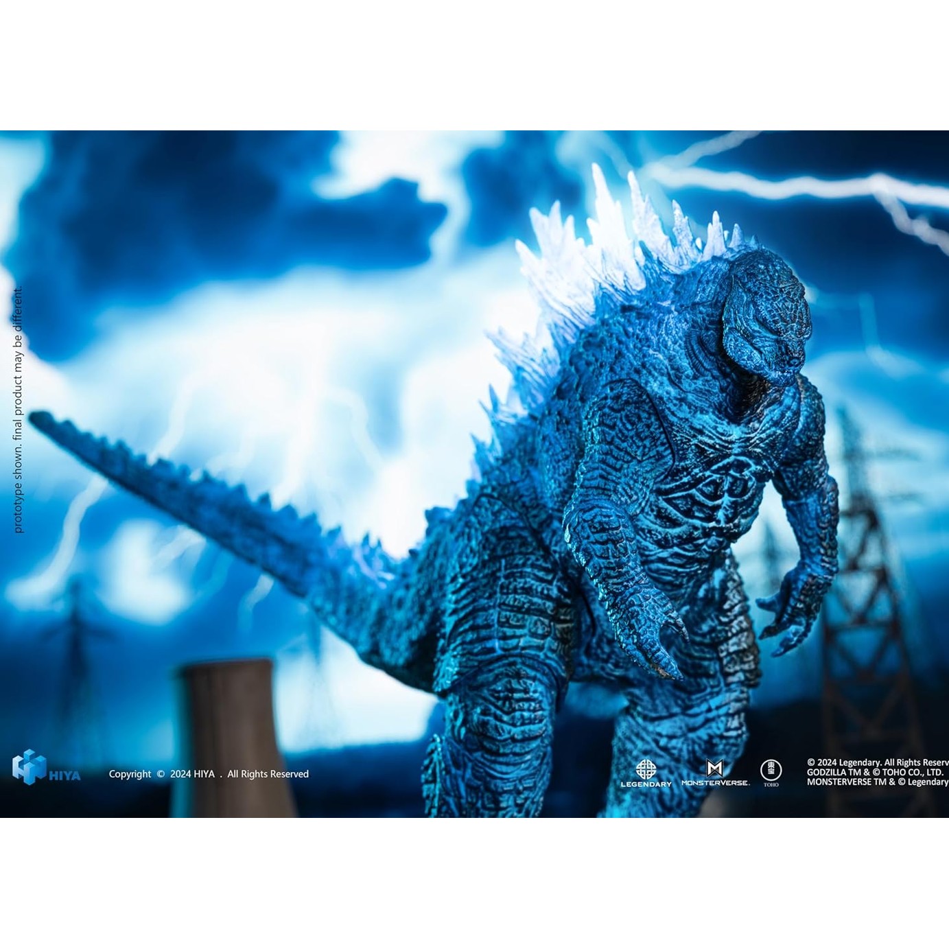 Godzilla x Kong: The New Empire Godzilla Energized Action Figure - Hiya Toys - PX Previews Exclusive!