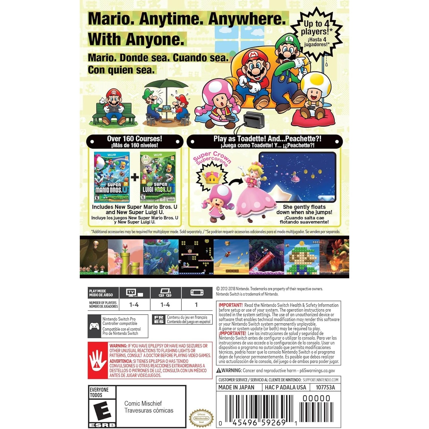 New Super Mario Bros. U Deluxe - Nintendo Switch - Nintendo