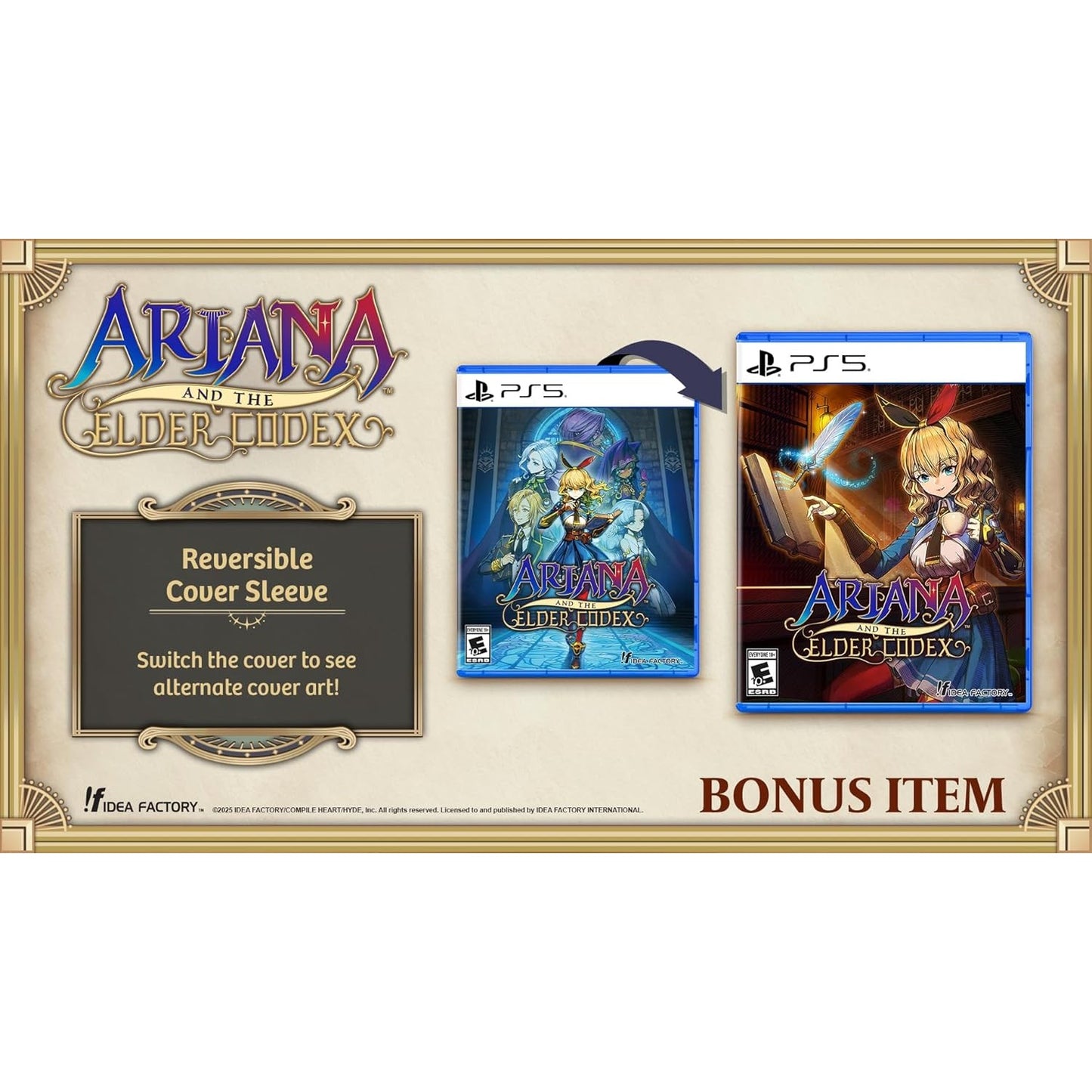 Ariana and the Elder Codex - PlayStation 5, PlayStation 4 - Idea Factory