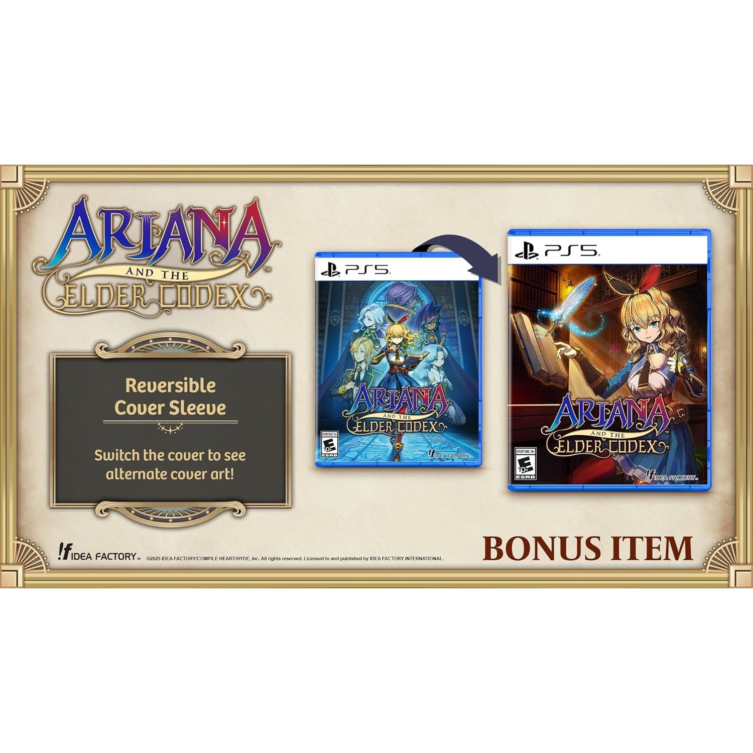 Ariana and the Elder Codex - PlayStation 5, PlayStation 4 - Idea Factory