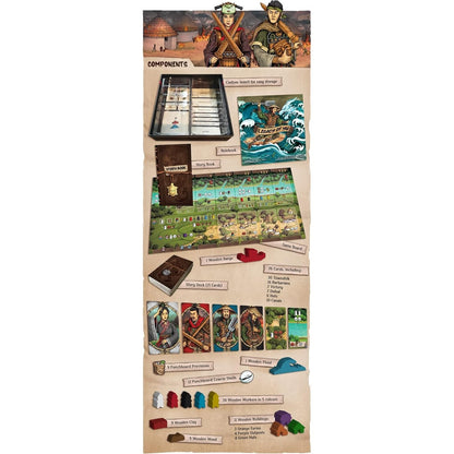 Legacy of Yu Board Game Ancient China Solo Campaign - Renegade Game Studios