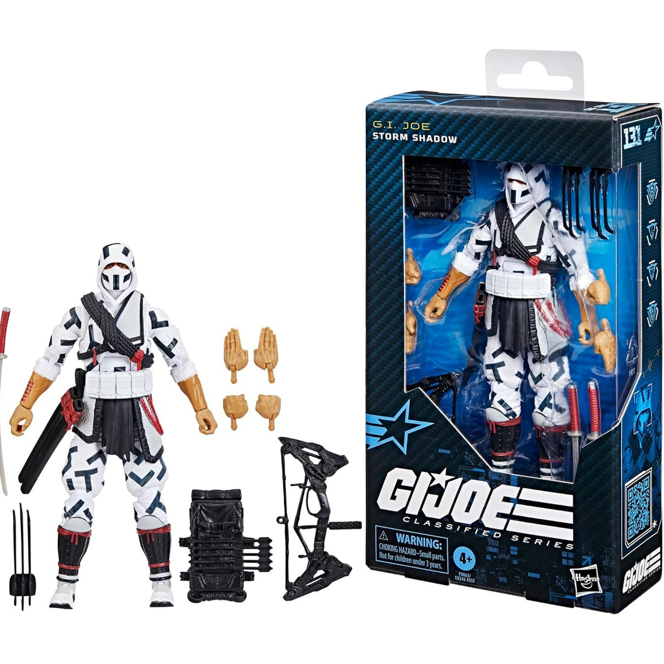 G.I. Joe Classified Series Storm Shadow Ver. 2 Action Figure - Hasbro