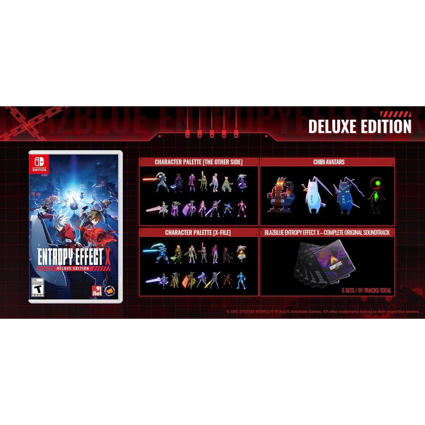 BlazBlue Entropy Effect X - Nintendo Switch - Astrolabe Games